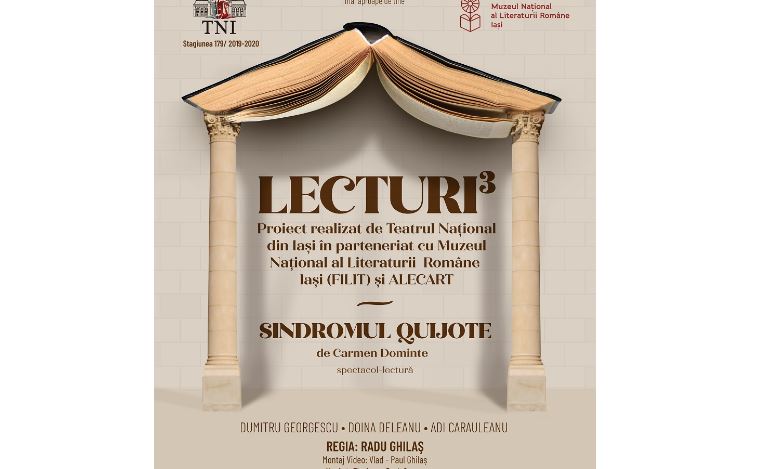 „Sindromul Quijote”, spectacol-lectură la Naționalul ieșean