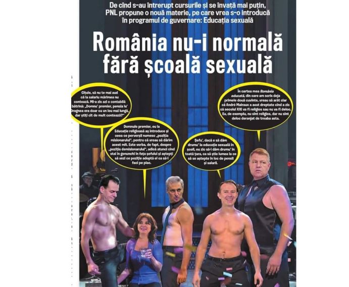 România nu-i normală fără școală sexuală