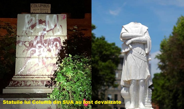 Nebunilor, ce aveţi cu statuile lui Cristofor Columb?