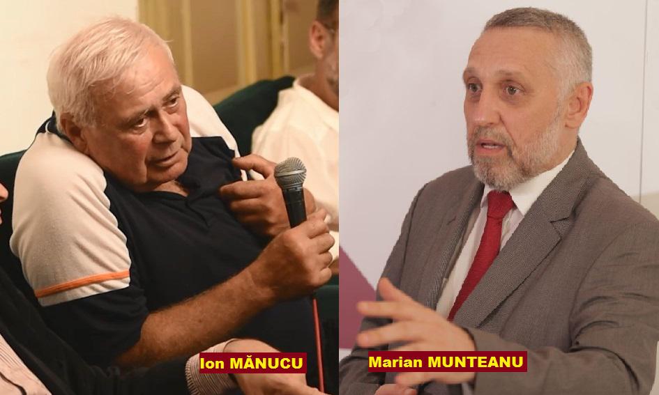 Marian Munteanu şi Ion Mănucu – două nume pe care mulţi le-ar vrea uitate