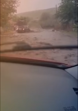 (VIDEO) Imagini cu viitura din Constanța