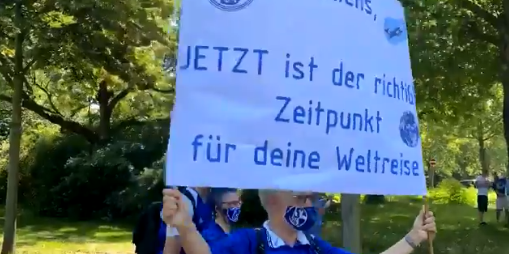 (VIDEO) I-a zis-o neamțului: Porcule!