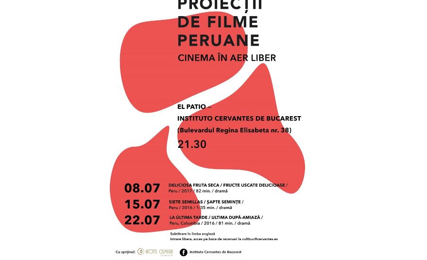 Proiecții de filme peruane în aer liber, în București