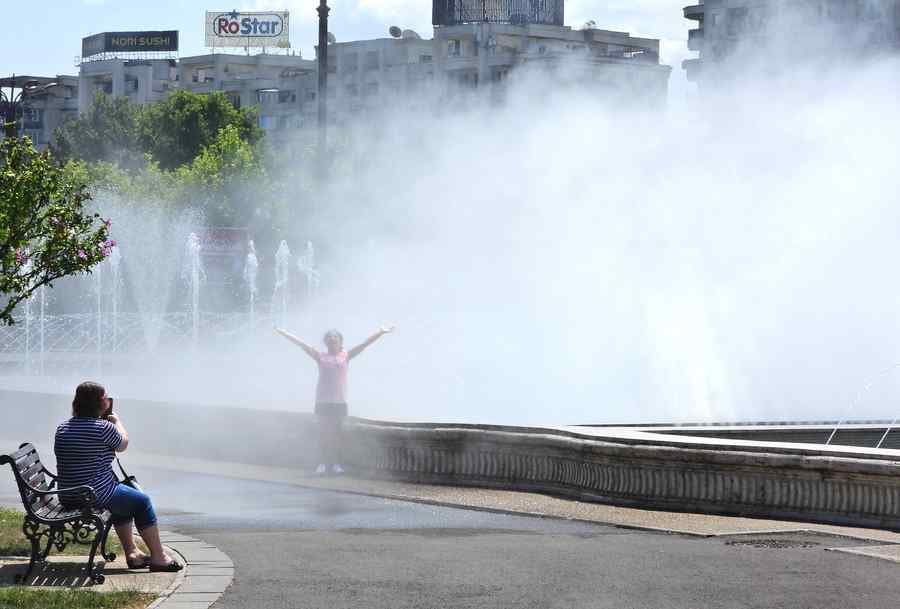 (FOTO) Căldura mare!