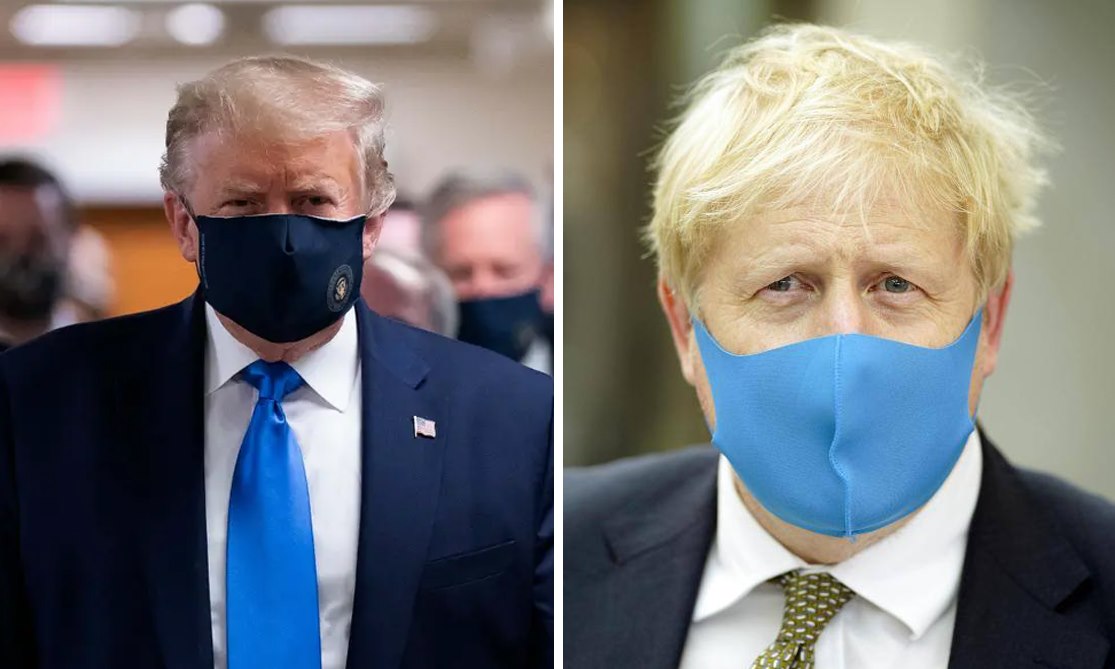 Premieră pentru Johnson și Trump