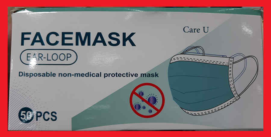 Alertă: Peste 100 de tipuri de măști neconforme!