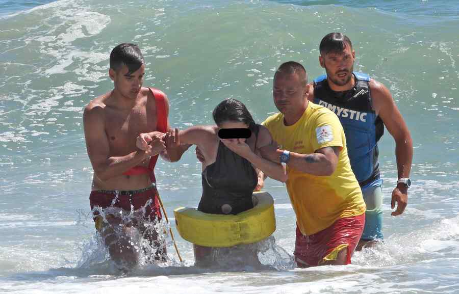 (FOTO) Salvare de la înec in extremis