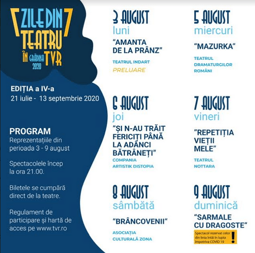 „TEATRU ÎN TVR” – săptămâna a patra