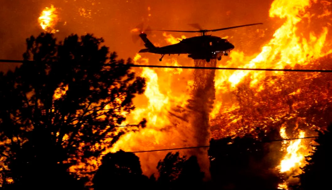 (VIDEO) Iadul californian, în noi imagini