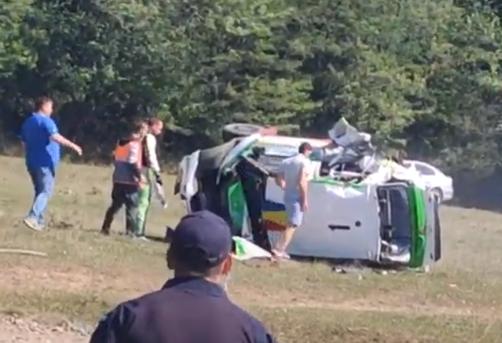 (VIDEO) Accident la raliu pentru un pilot celebru