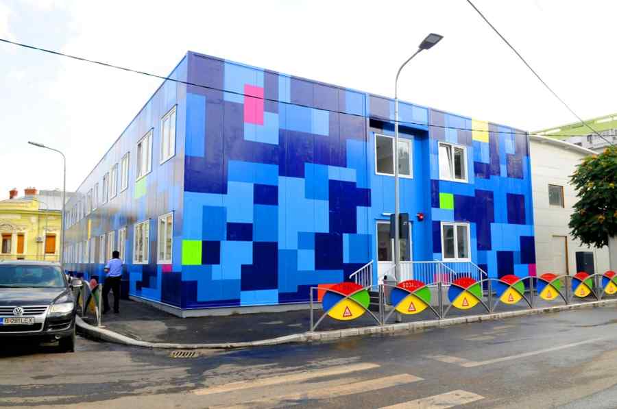 Liceu construit pe timp de pandemie