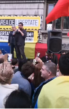 (VIDEO) Amenzi după răscoala măștii de la Universitate
