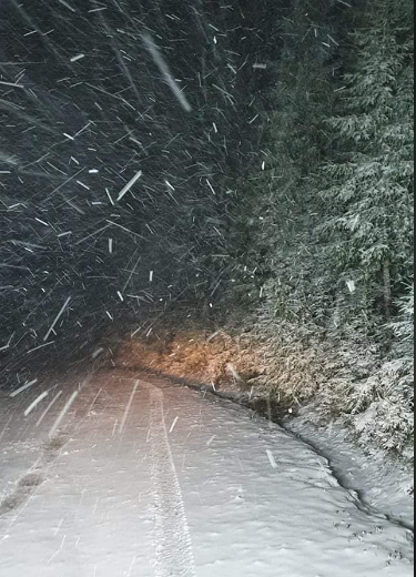 Peisaje de iarnă în România