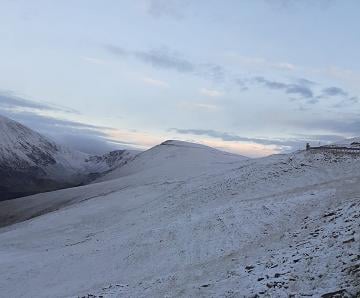 Decor de iarnă pe Transalpina
