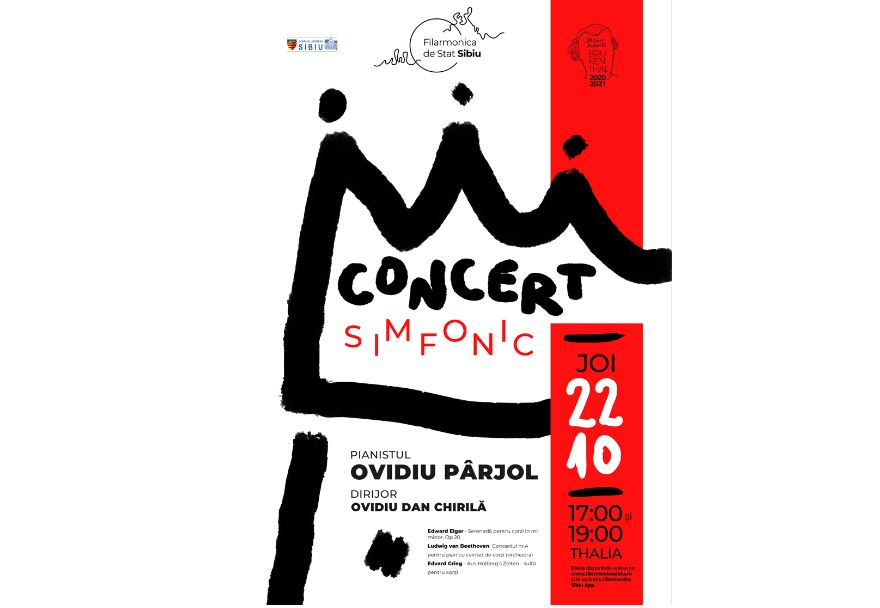 Muzica secolului XIX, la Filarmonica Sibiu!