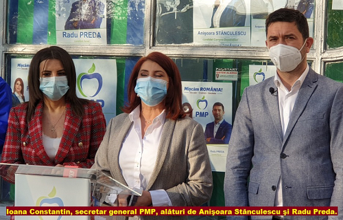 Ioana Constantin: „PMP nu vrea nici o formulă de guvernare cu PSD”