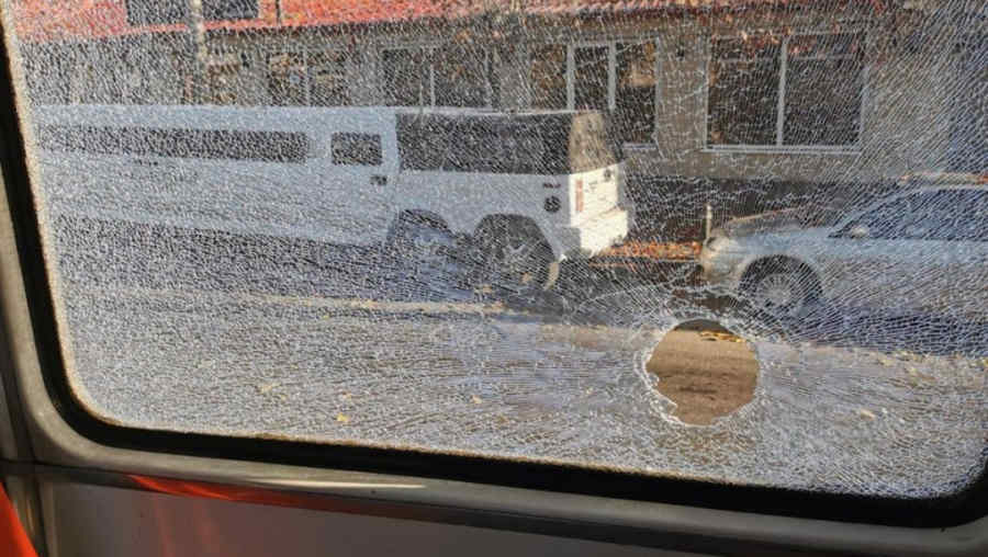 (FOTO) A împușcat tramvaiul