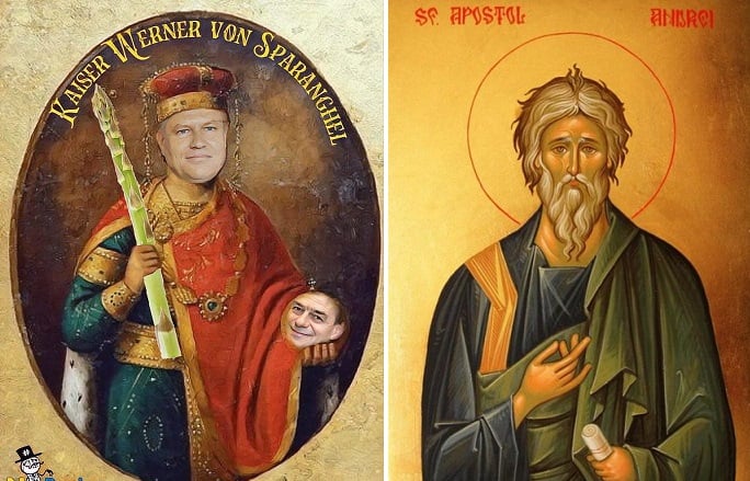 Românii, interzişi la moaştele Sf. Andrei, dar au liber la „moaştele” lui Iohannis