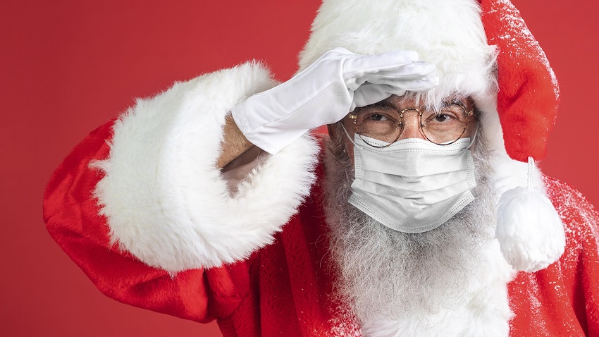 Crăciun fericit cu mască!!