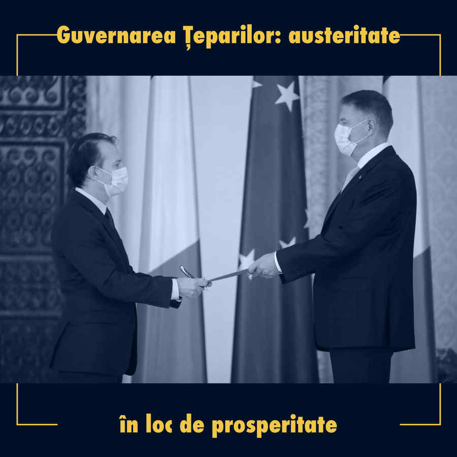 „Cinci țepe uriașe date românilor”