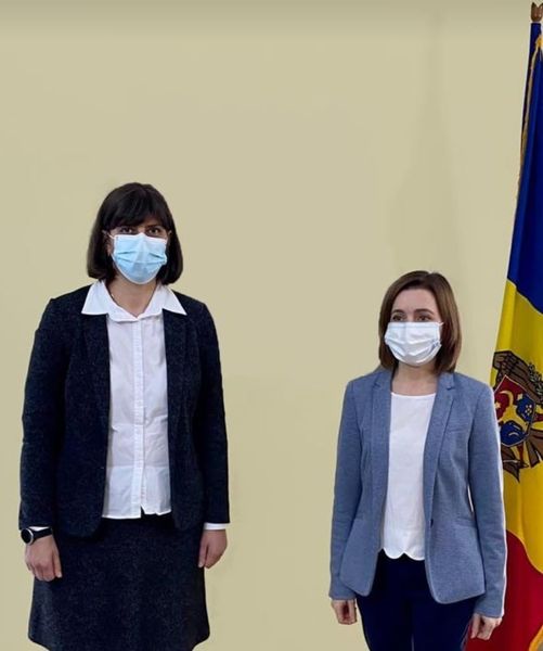 Maia Sandu, în vizită la C. Kovesi. Ce au discutat?