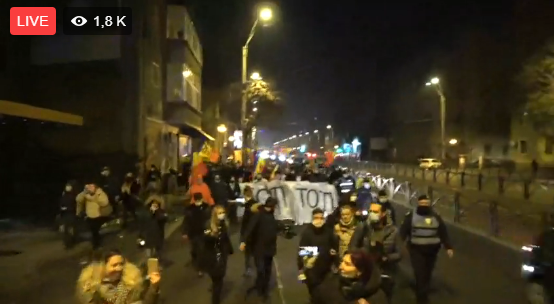 (VIDEO) Protest AUR: „Asasinii”, „La pușcărie”