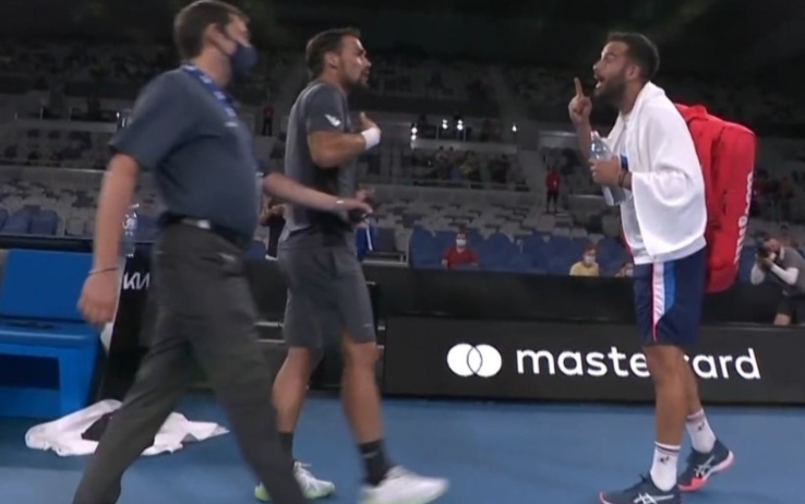 (VIDEO) Ca la ușa italianului! La un pas de bătaie la Australian Open