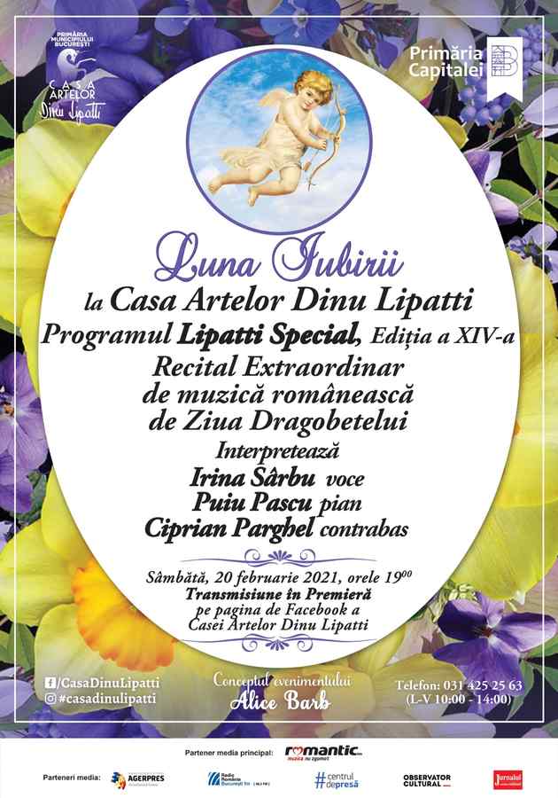 Luna Iubirii la Casa Artelor Dinu Lipatti