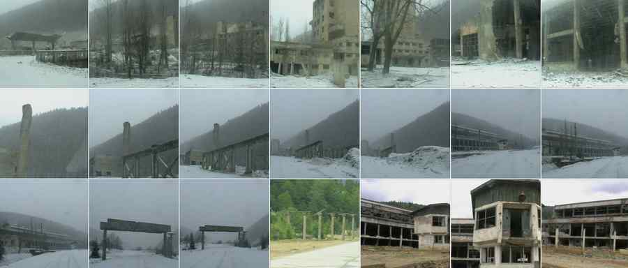 În palatul de cleștar, peneliștii dau cu var