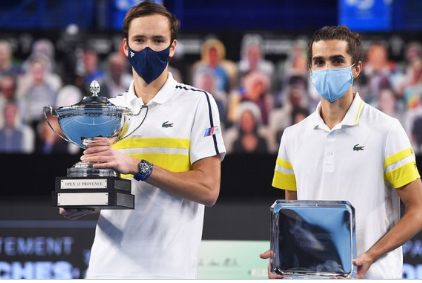 Medvedev, al zecelea titlu al carierei