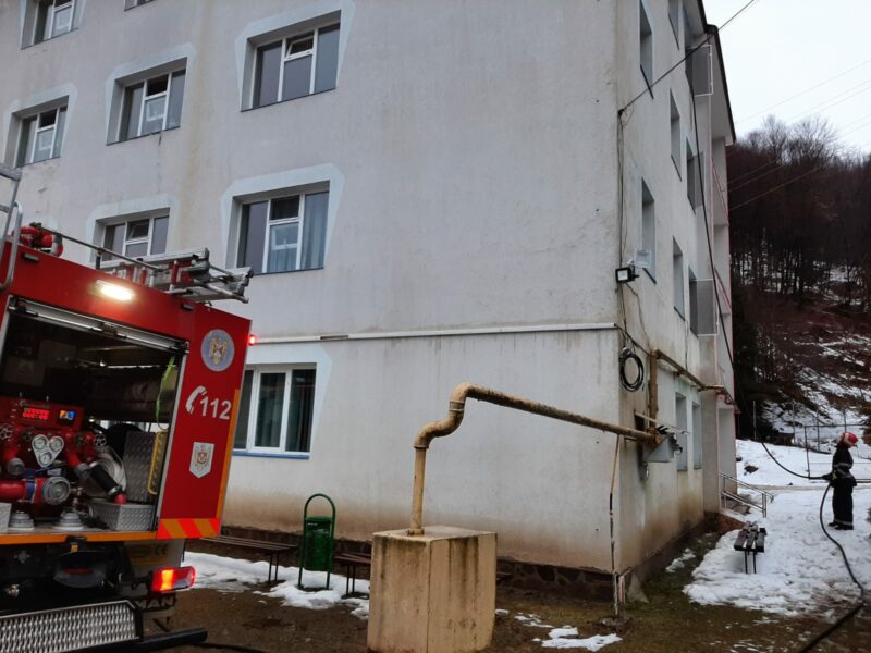 O nebunie! Alt incendiu la spital