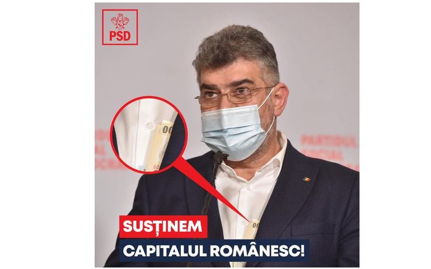 Ciolacu face glume despre el însuși