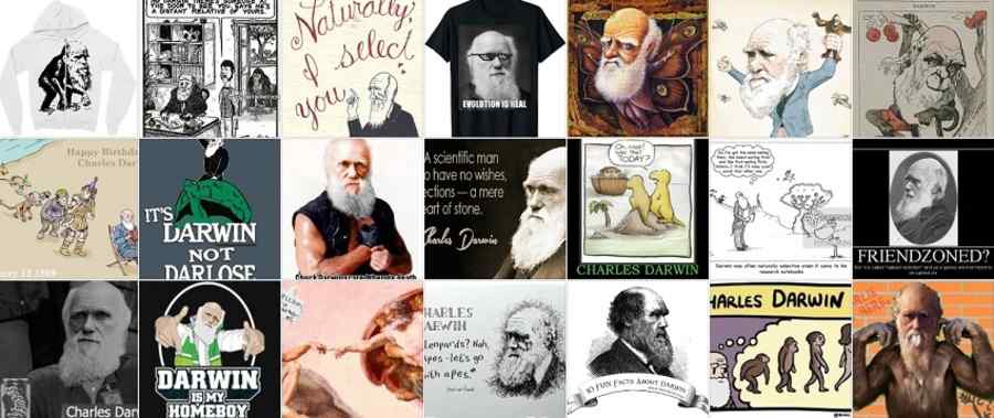 Charles Darwin omoară partidele cu mâna lui