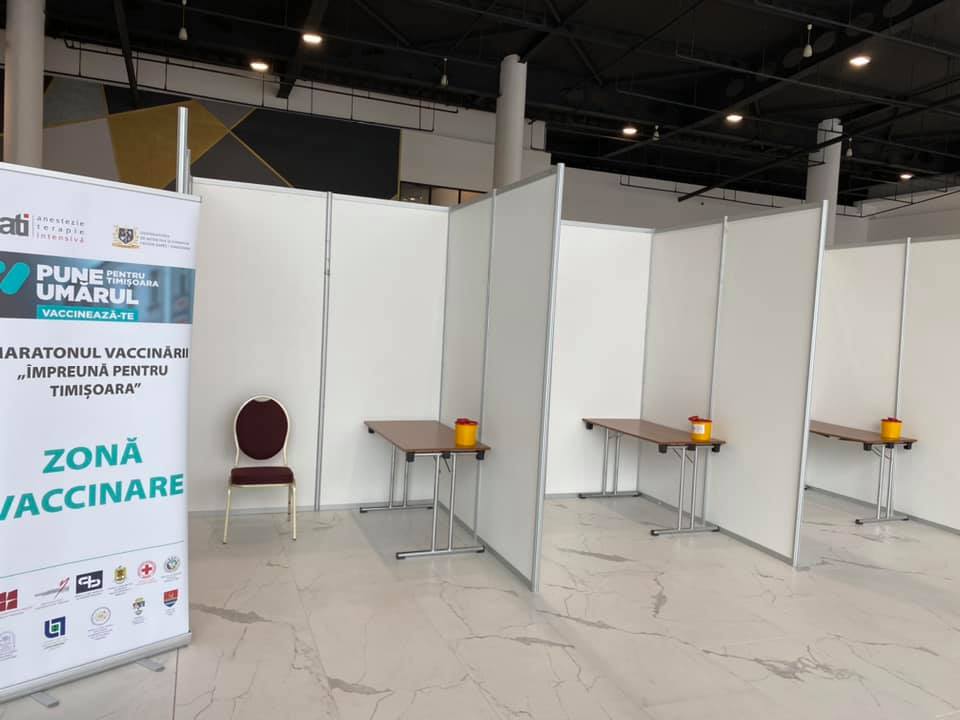 Maratonul Vaccinării, la Timișoara