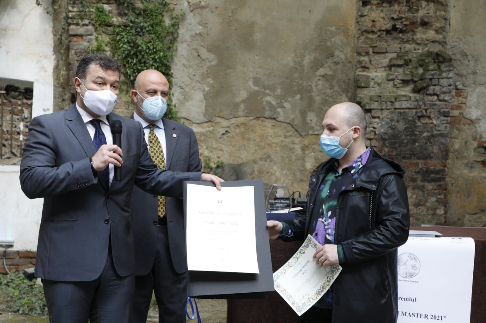 Premiul Griselini Master-21 a fost câștigat de un student la Arte