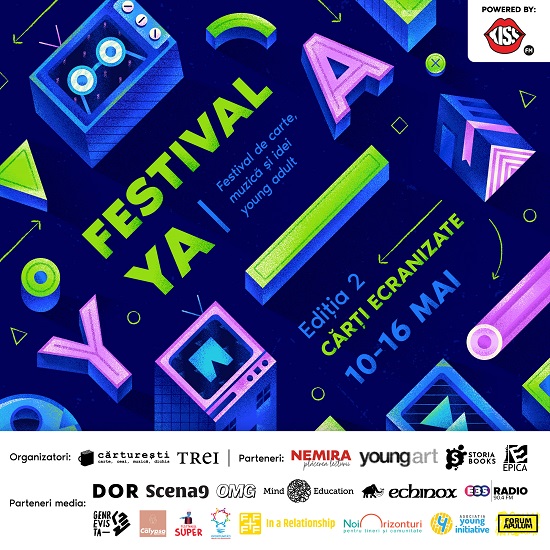 Începe FestivalYA-festival de carte și idei Young Adult!