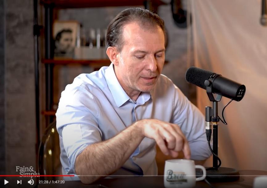 Gafa lui Florin Cîțu: „Atunci a trebuit să mai scriu cîteva ESEE”