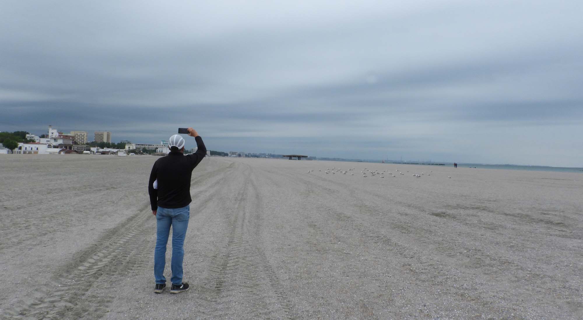 (GALERIE FOTO) Cum arată plaja lărgită de la Mamaia