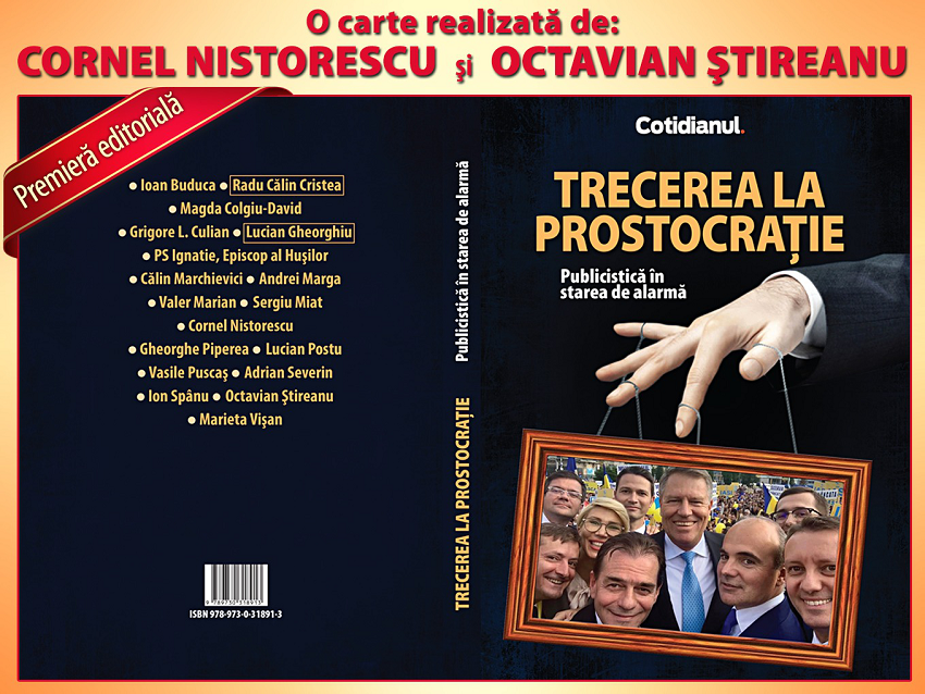 A apărut „Trecerea la prostocrație“