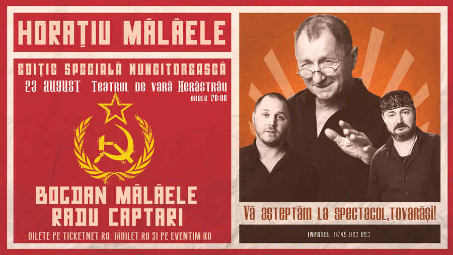 Mergeți și râdeți cu Horațiu Mălăele