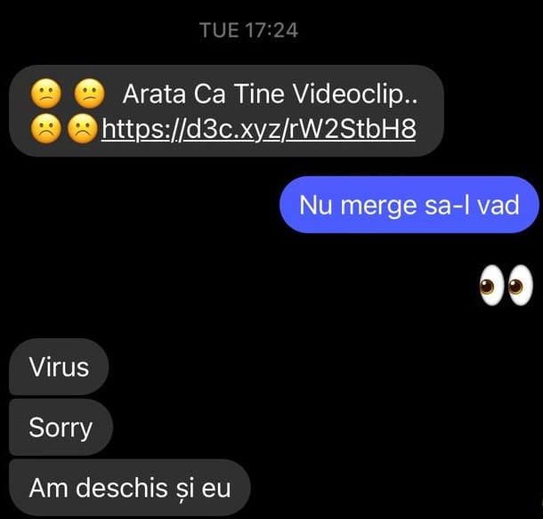 Mesaje capcană pe FB