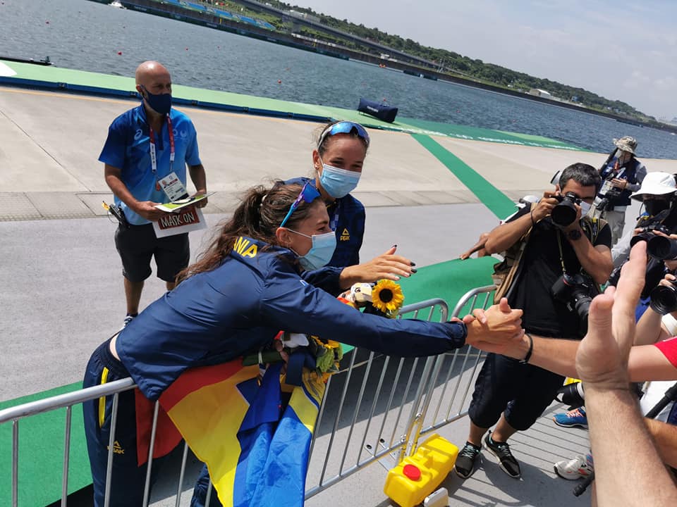 E campioană olimpică de dragul unui coleg