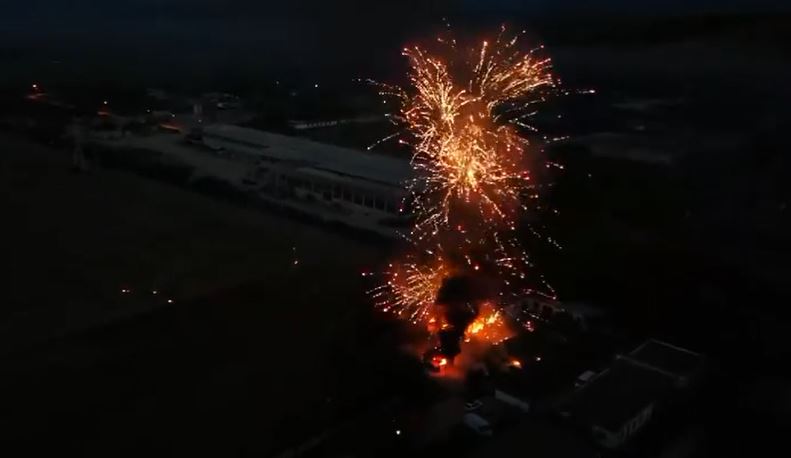 Mort după o explozie la un depozit de artificii