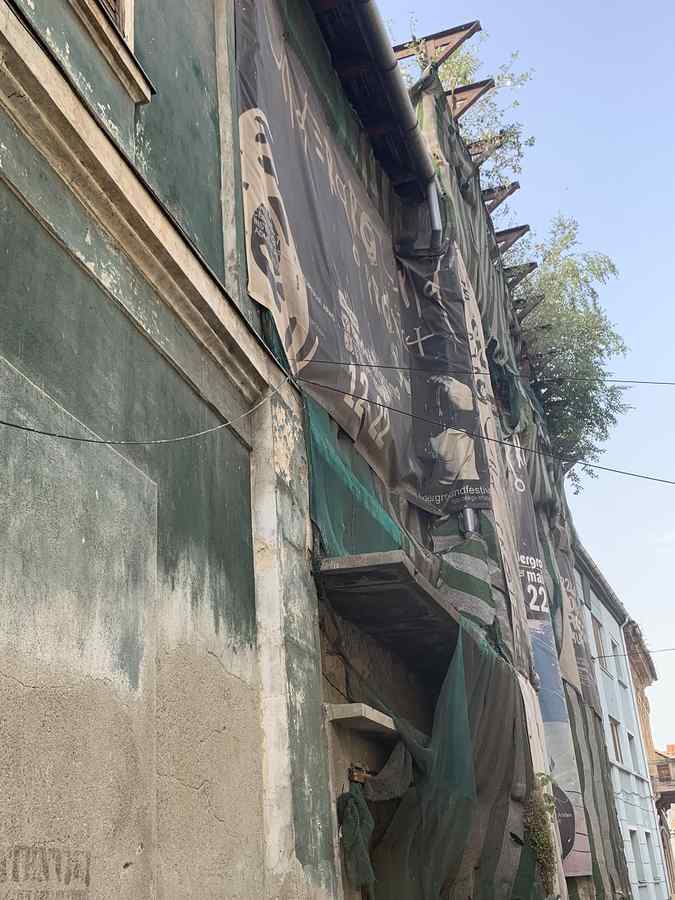 Clădirea Teatrului vechi din Arad, încă reper cultural