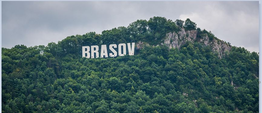 Însemnele Brașovului, luminate în culorile Ungariei