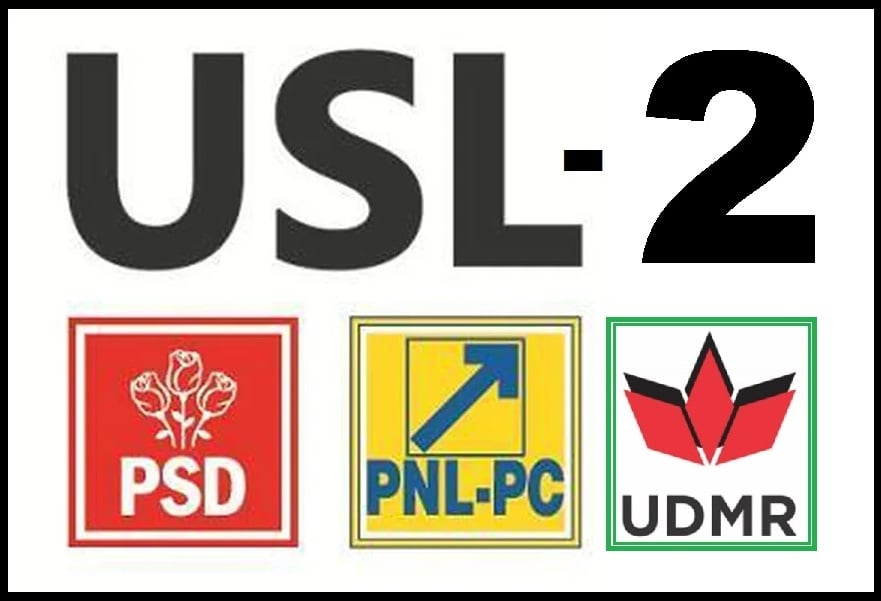 PNL, PSD și UDMR au înființat USL-2 și-un sfert