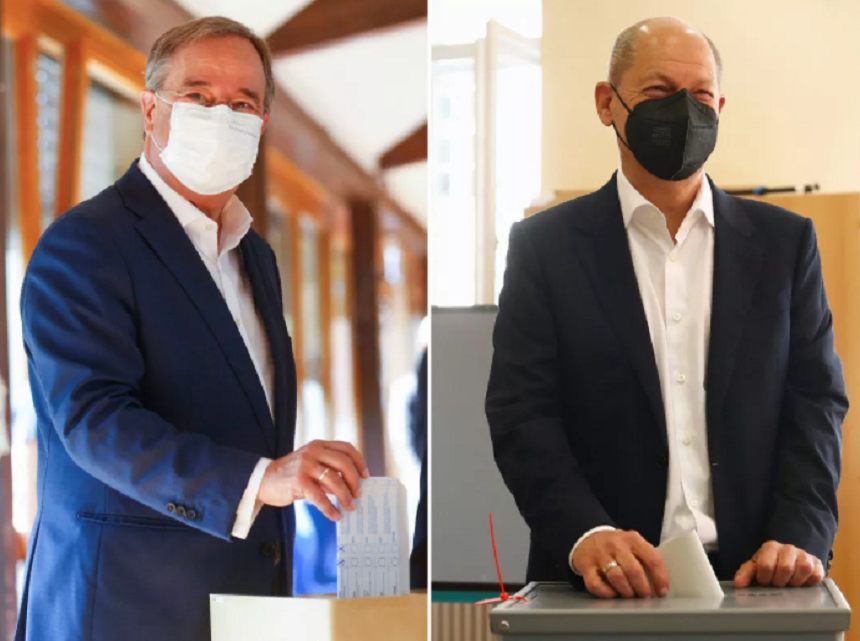 Rezultate parțiale din Germania: „Partida de poker începe”