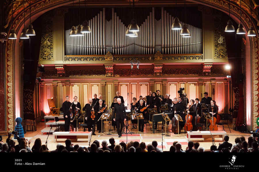 Performanța realizată de Festivalul George Enescu