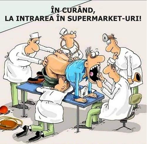 În curând, la intrarea în supermarketuri