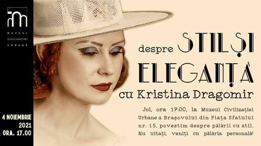 În exclusivitate, despre stil și eleganță cu Kristina Dragomir